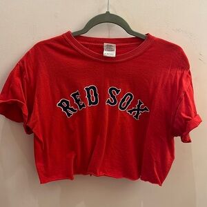 Red Sox Crop Top